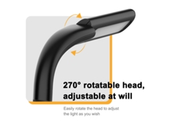 Lámpara De Cuello Led Flexible Con Brillo Ajustable Para Leer, Realizar Reparaciones, Acampar, Recargable Por Usb.
