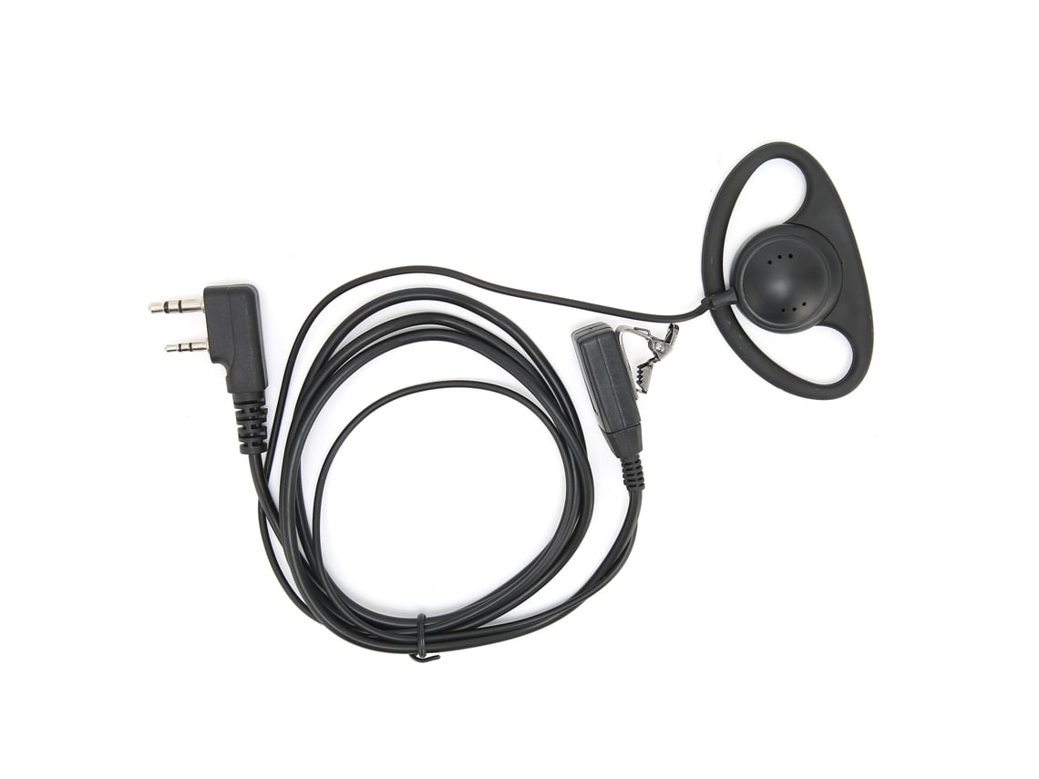 Fones De Ouvido Para Rádio Walkie Talkie Resistente A Puxões E Rasgados Headset Com Microfone