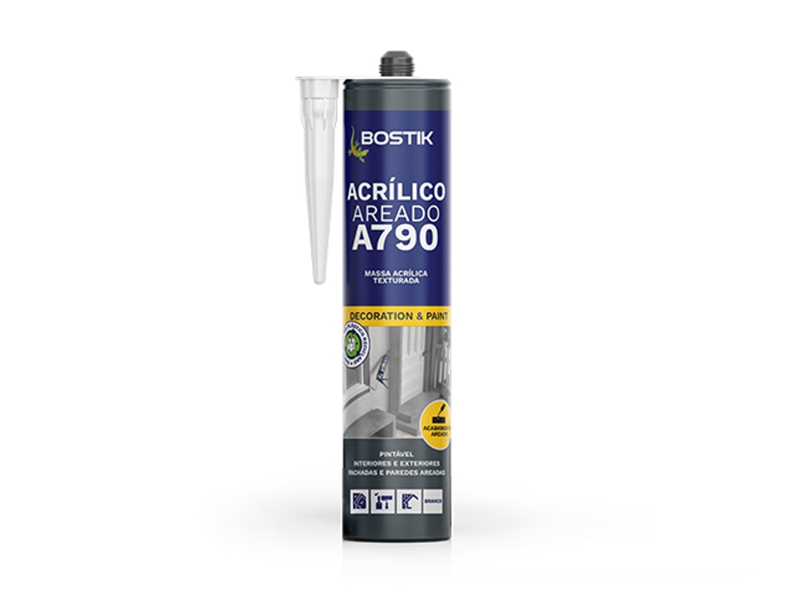 Bostik A790 Acrílico Lijado Blanco 280 ml