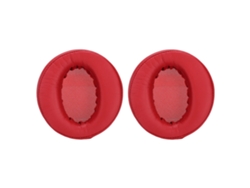 Almohadillas De Repuesto Jzf78 Para Auriculares Sony Mdrxb950bt (rojas)