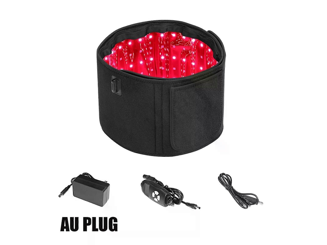 Cinto De Terapia Com Luz Infravermelha Vermelha 850nm 660nm Led, Dispositivo De Beleza Para Queima De Gordura, Envoltório Facial, Almofada Térmic
