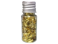 10 Ml De Película Dourada, Usada Para Decorar Bolos E Chocolates.