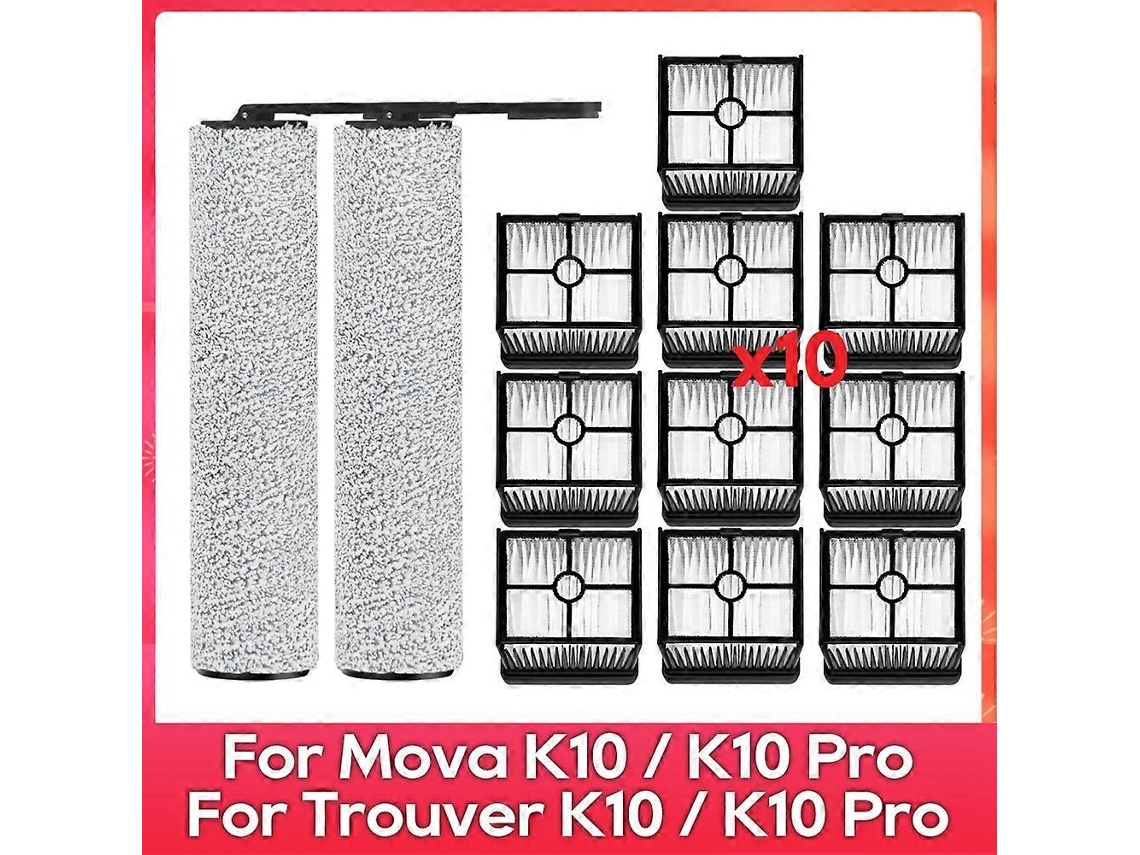For K10, K10 Pro / Trouver K10, K10 Pro Vacuum Cleaner Parts Accessories Roller Main Brush Hepa Fil