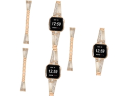 2 Piezas Bandas Reloj Banda Cristal Mujer Pulseras Mujeres Pulsera Cristales Correa