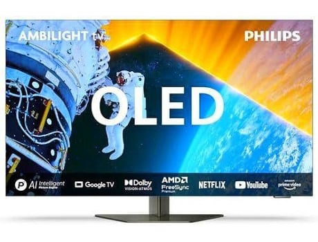 TV PHILIPS Ambilight 55OLED819 (OLED - 65'' - 165 cm - 4K - Smart TV)