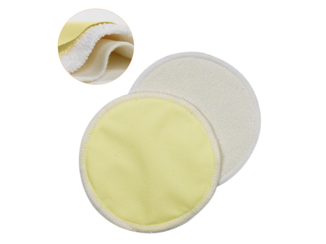 Almohadillas Para Lactancia Planas, 10 Unidades Con Bolsa De Fengado, Transpirables Y Para Uso Diario