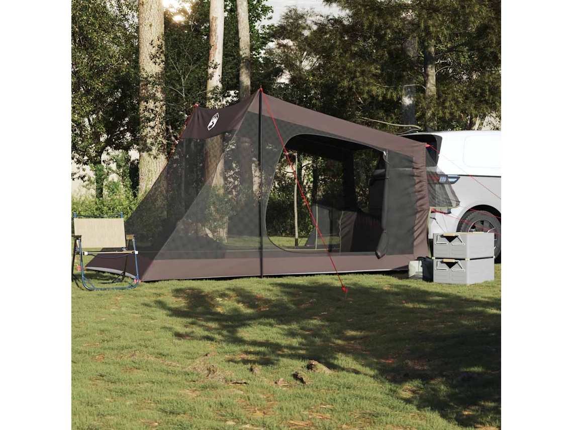 Tienda de campaña para coche de 2 personas, marrón, impermeable