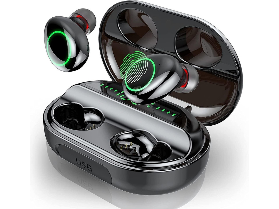 Auriculares In Ear YIZHOOD True Wireless Bluetooth Negro