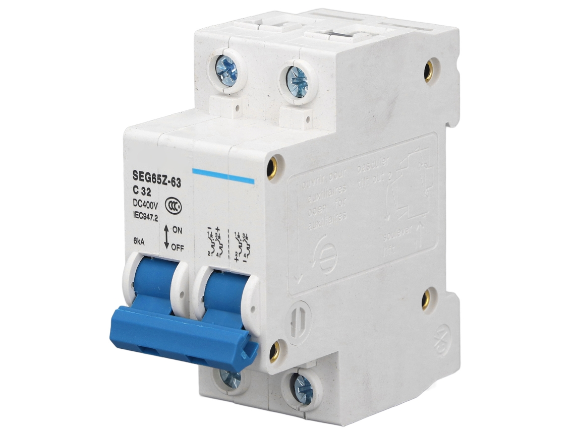 2026horizon-disyuntor De Circuito Miniatura Dc 2p 32a 6ka 400v Interruptor Aire Para Sistema Fotovoltaico Solar
