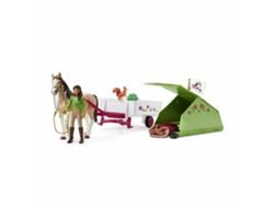 Figuras de Jugar SCHLEICH  Sarah's Camping Adventure (Edad Mínima Recomendada: 3 años)