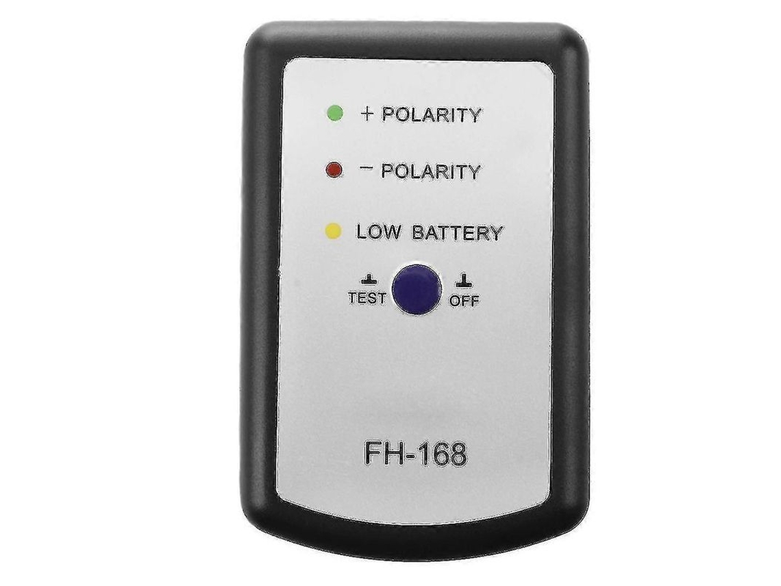 Probador De Polaridad De Altavoces, Medidor De Fase Ph, Compatible Con Automóviles, Negro.