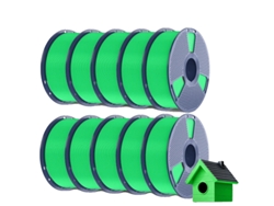 Filamento para impresora 3D, alta resistencia a la intemperie, calidad sin burbujas, OEM ecológico