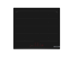 Placa de inducción 60cm 4 fuegos 7400w negra. PXY63KHC1E - BOSCH