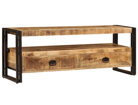 Mueble para la televisión VIDAXL Marrón Madera (120x35x45 cm)