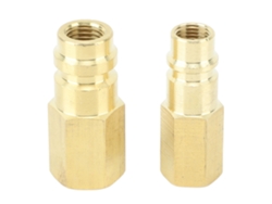 Adaptador de conector para aire acondicionado R134a de 1/4 de pulgada SAE