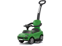Coche De Empuje 3-en-1 Para Niños - Porsche Cayenne - 1 A 3 Años - Verde