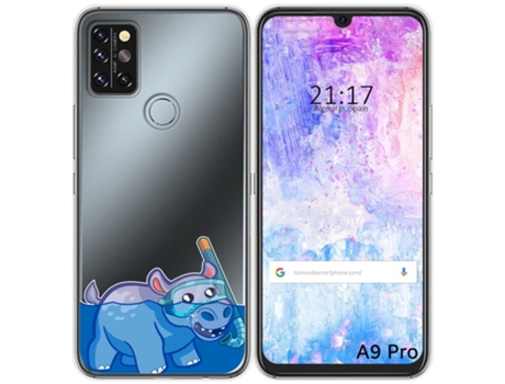 Carcasa Umidigi A9 Pro TUMUNDOSMARTPHONE Dibujos Transparente Multicolor