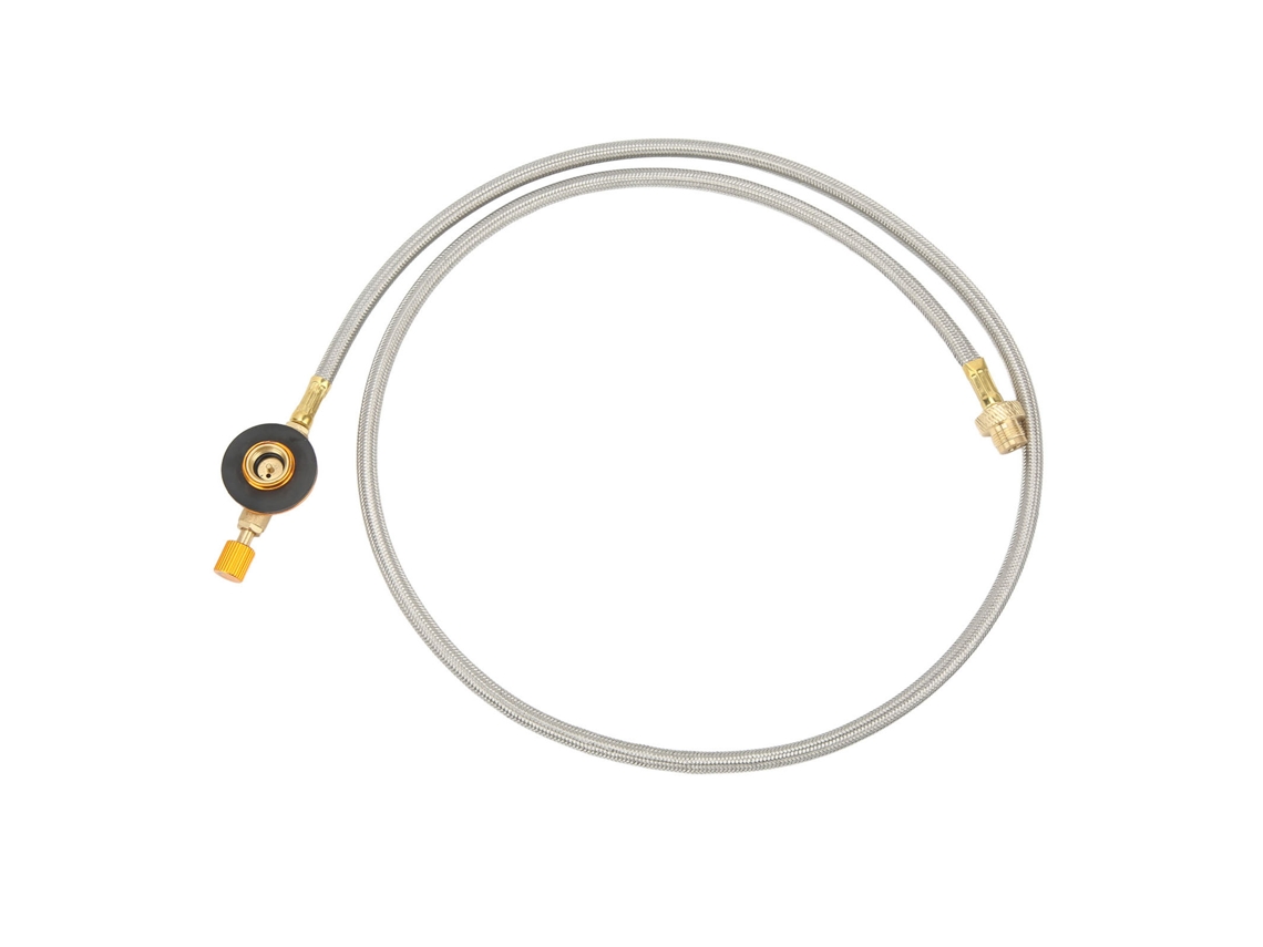 Tubo De Extensión Para Tanque De Gas Plano, Manguera De Propano, Acero Inoxidable, Caucho, Para Uso En Exteriores.