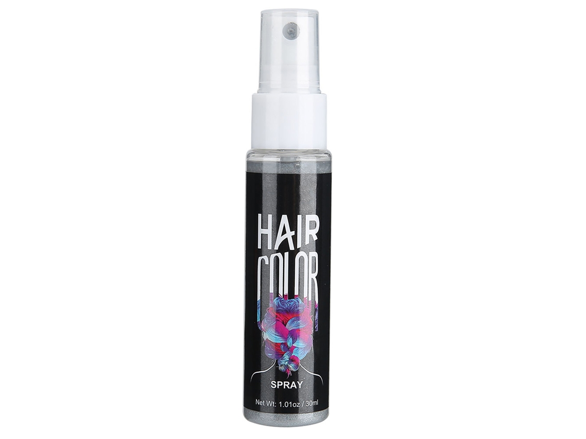 Sevich Spray Temporal De Tinte Para Cabello 30ml Diy Color Gris Liquido