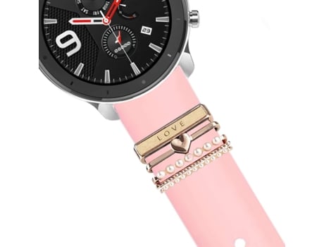 Correa Amazfit Gtr 2 Pulsera con Adorno Love Rosa