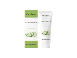 Loción corporal de pepino: hidratación natural y refrescante.