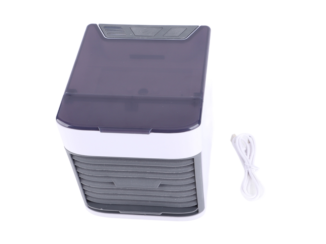 Mini ventilador USB, purificador de aire acondicionado y humidificador