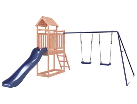 Parque Infantil De Exterior VIDAXL Marrón Madera