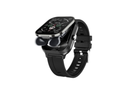 Reloj inteligente Bluetooth 2 en 1 D8 Pro de 2.01 pulgadas con correa de silicona, compatibilidad con NFC y estuche. Ly Ebike