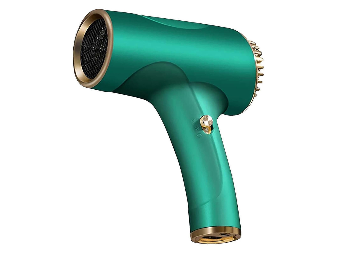 Secador de pelo portátil con carga inalámbrica, alta potencia, para uso doméstico, secado rápido, peluquería y salones de belleza, protección - GOKOCO