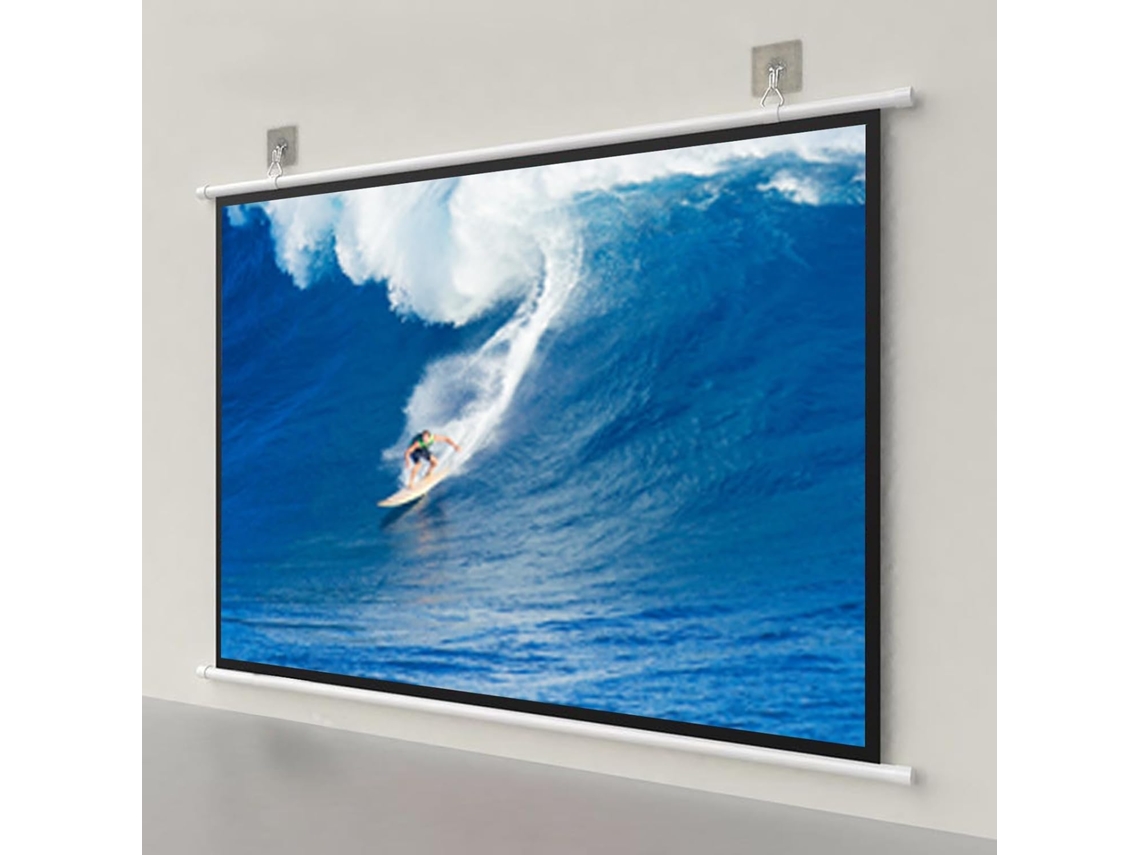 Pantalla De Proyección Para Cine En Casa De 30, 40, 50, 60 Y 72 Pulgadas, Pantalla Para Proyector De Cine En