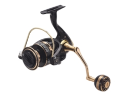 Carrete de pesca giratorio 13+1bb 5.2:1 con manivela intercambiable (sin marca)
