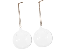 2piezas Jardinera De Colgante De Decoración Para Soporte Para Plantas De Aire