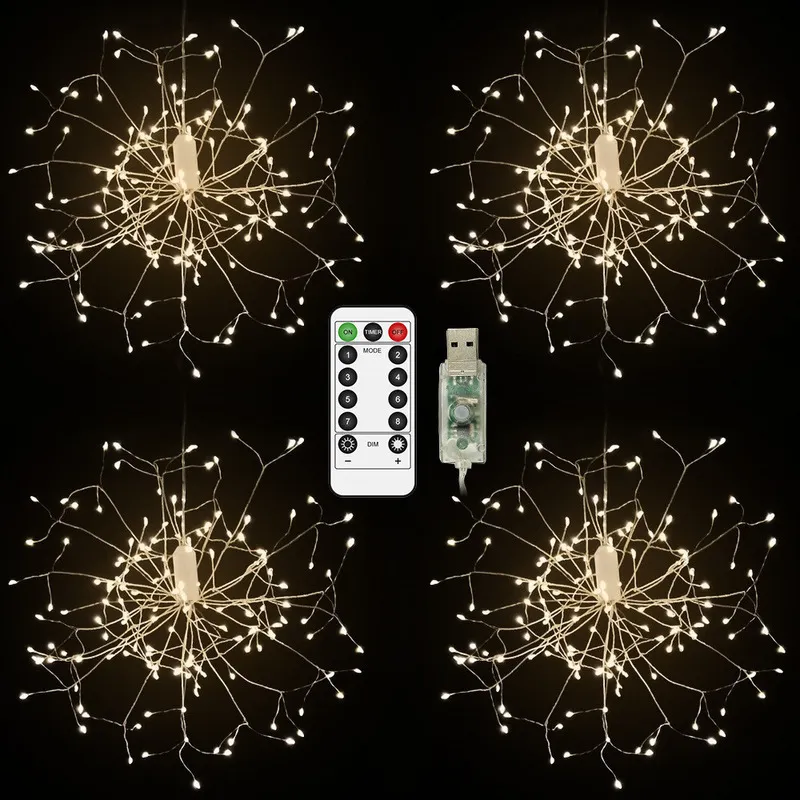 Nuevas luces de hadas 480 Fireworksvayotoy