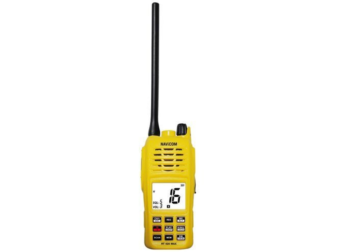 Auriculares Vhf portátil estanco y flotante - gps Navicom DSC 6W