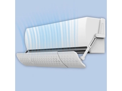 Deflector Retráctil Para Aire Acondicionado, Ajustable En Longitud Y Ángulo, Anticorrientes De Aire.