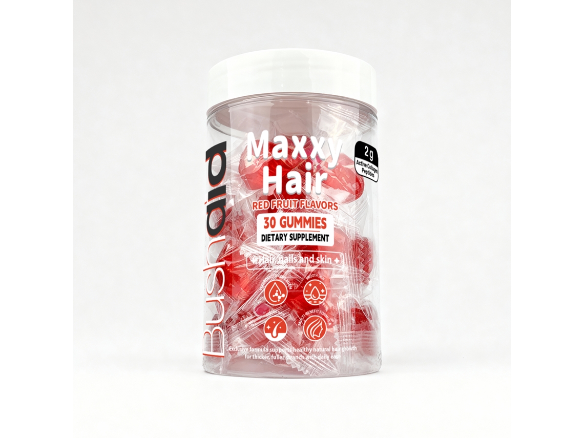 Gomitas para el cuidado del cabello