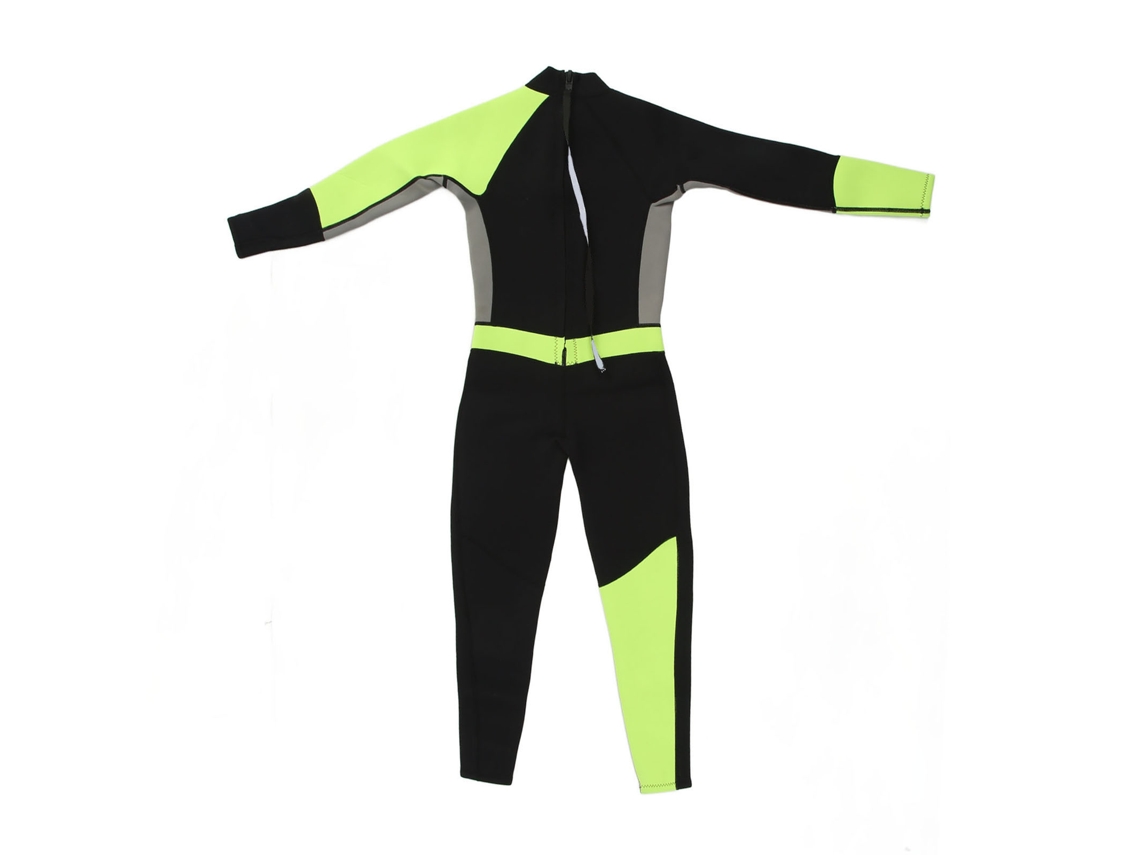 Traje de buceo de manga larga, cálido y aislante de 3 mm para mujer