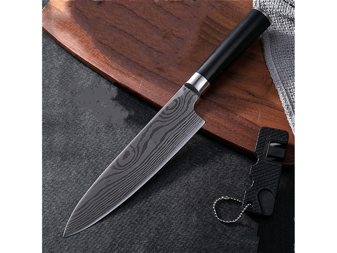 El Cuchillo De Chef Sharp Puede Realizar Fácilmente Sus Tareas Culinarias Diarias, Desde Picar Y Rebanar Hasta