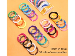 Filamento Pcl Para Lápiz 3d Con 30 Rollos De 5m Material Seguro Colorido Para Dibujo Infantil Creativo