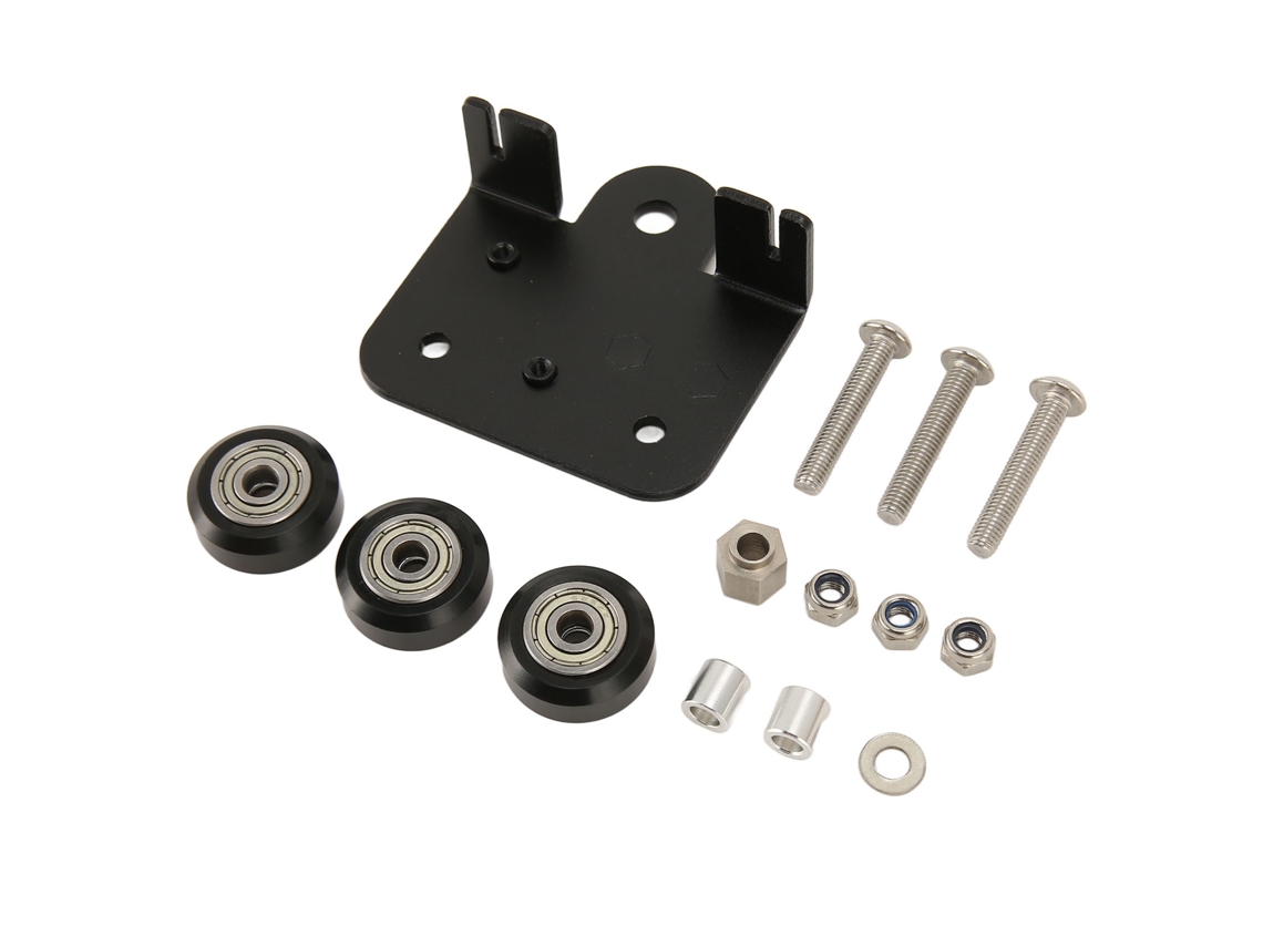 Placa De Soporte Trasero Para Extruder 3d Con Polea Para Impresoras Ender 3/3s/3 Pro Cr 10/10s/s4/s5