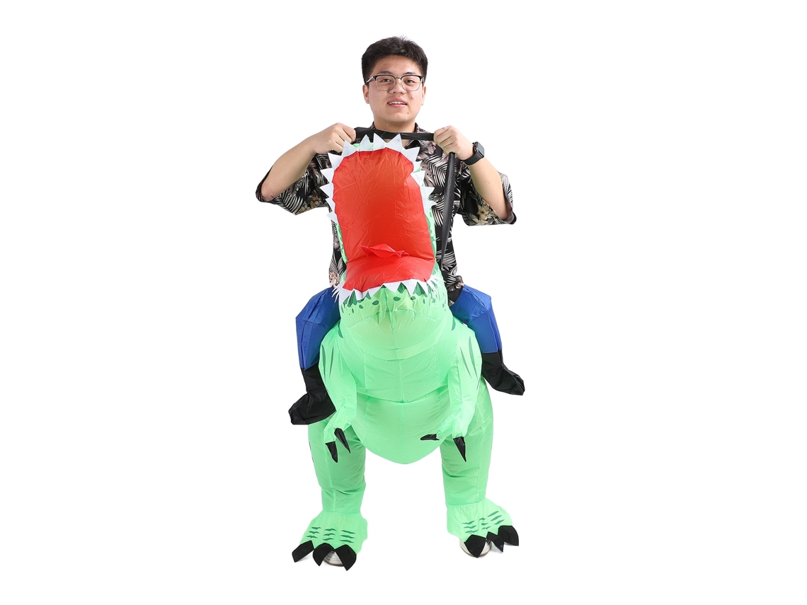 Omni-disfraz De Dinosaurio Hinchable Para Adultos Poliéster Versátil Color Variado Para Fiesta De Cosplay