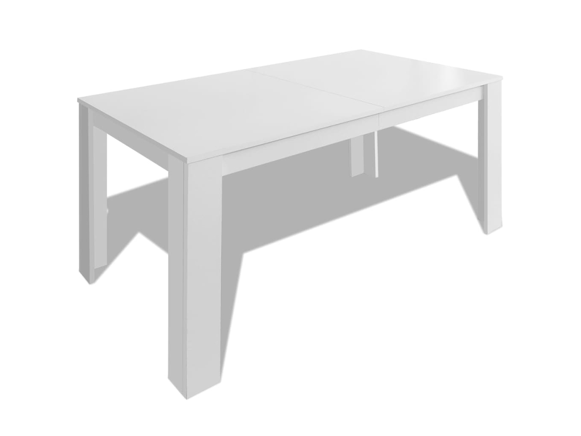 Mesa de Comedor 140x80x75 Cm Blanco MAISON EXCLUSIVE