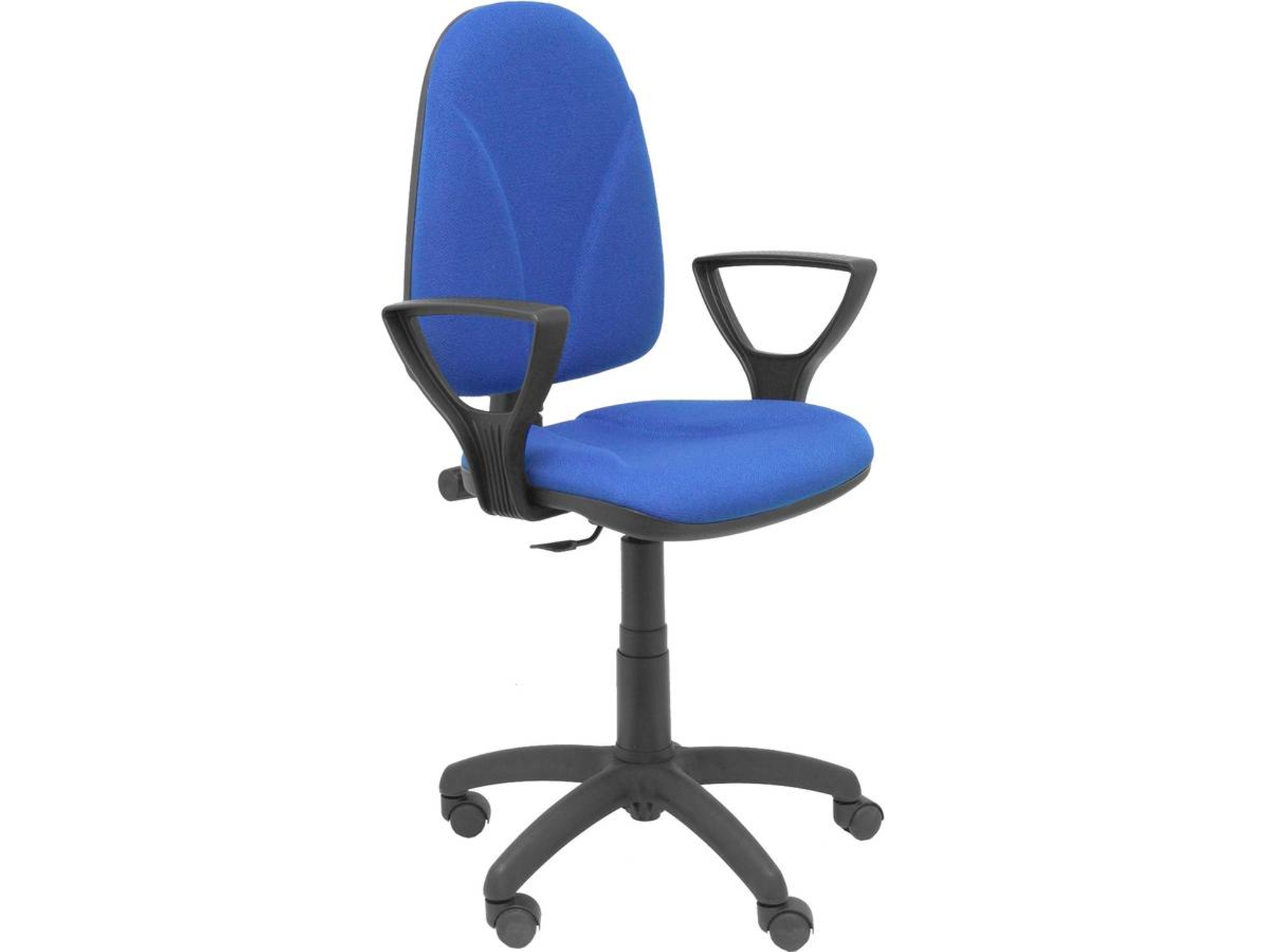 Silla de Escritorio Operativa PIQUERAS Y CRESPO Algarra Azul (Brazos fijos - Tejido)