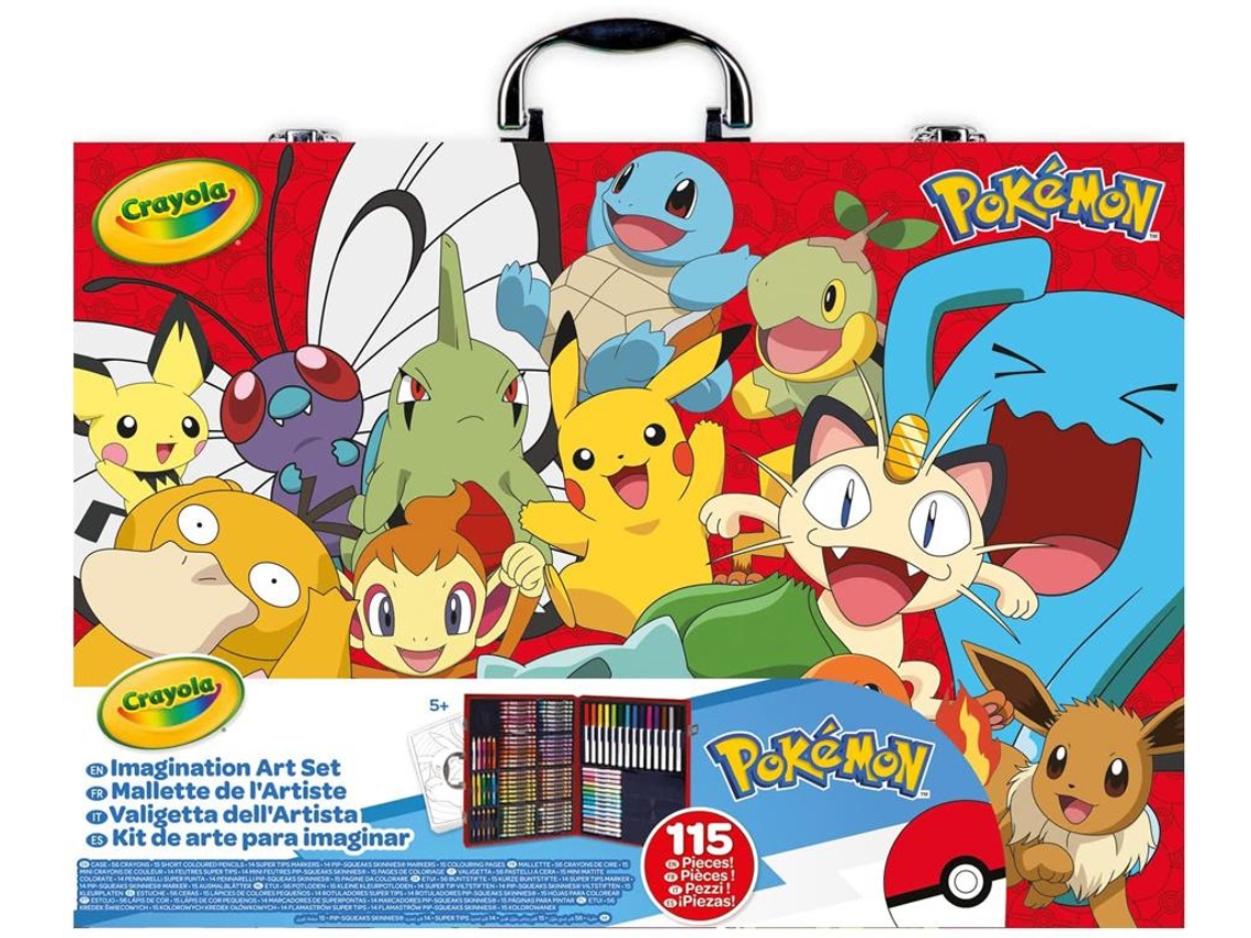 Mala CRAYOLA Inspiration Art Pokémon