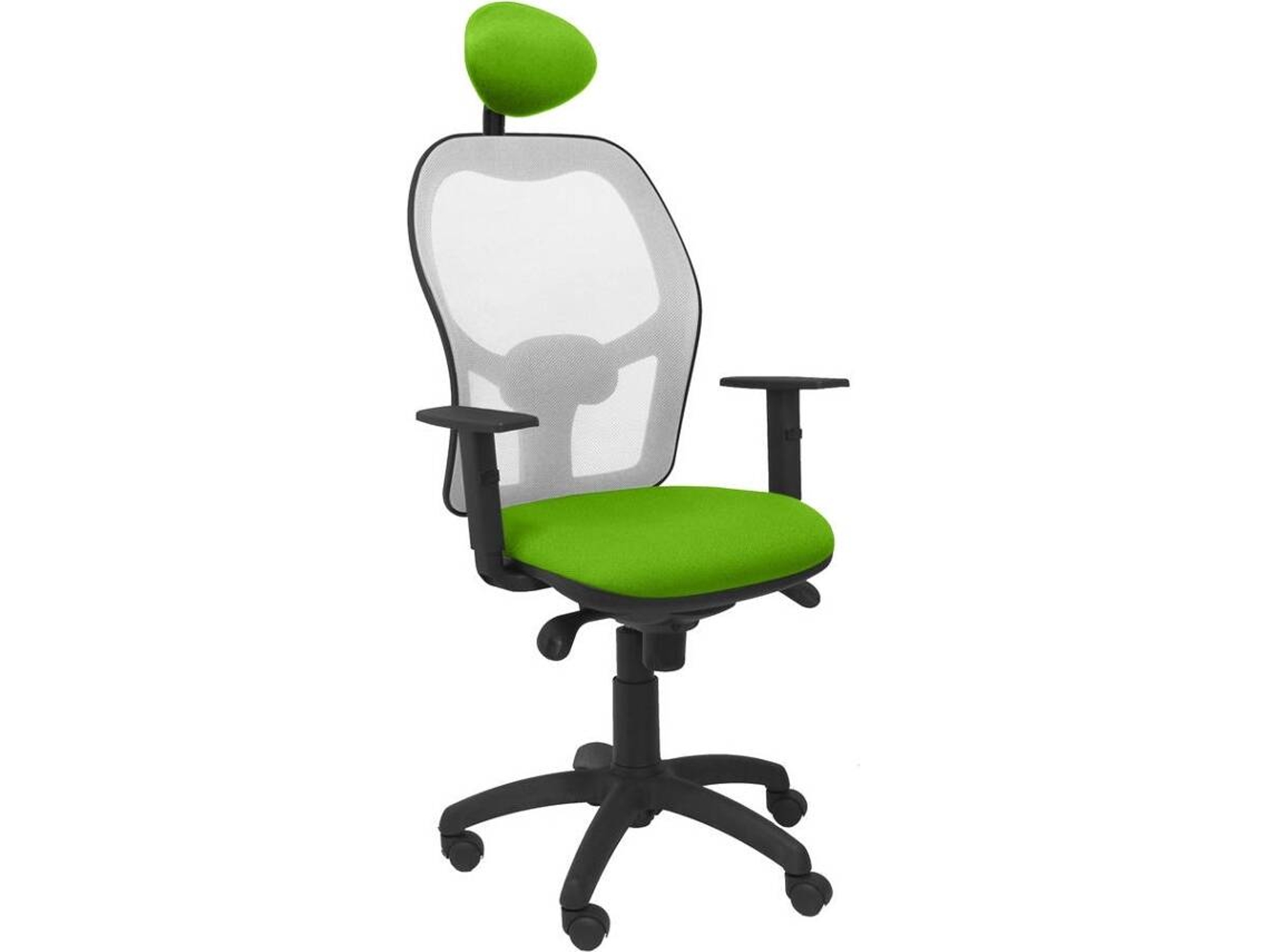 Silla de Escritorio Operativa PYC Jorquera C Verde GR (Brazos Ajustables - Malla)