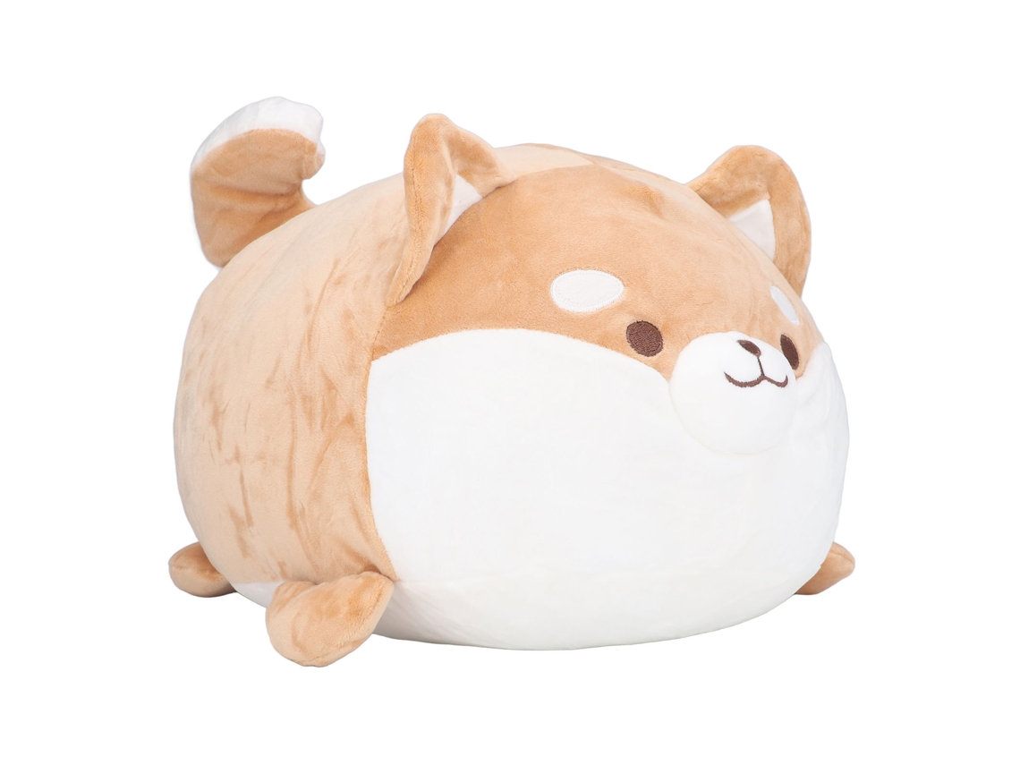 Adorable Y Suave Peluche De Shiba Inu, Ideal Como Almohada O Regalo Para Niños Y Adultos.