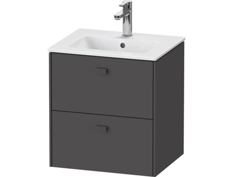 Mueble DURAVIT Brioso de baño de pared Compact 52,0 x 41,9 cm con 2 cajones incl. recorte de sifón y delantal para lavabo ME by Starck 233653