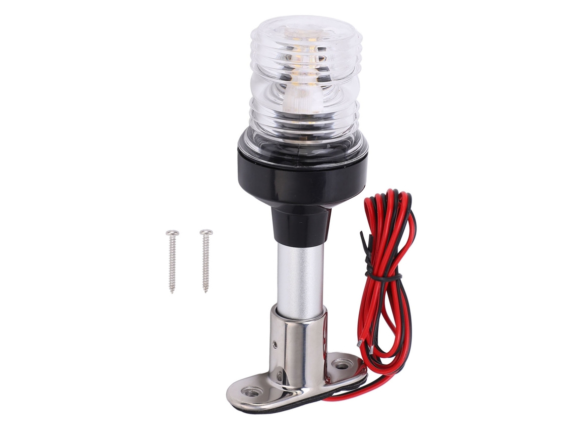 Luz De Señalización Para Navegación De Barcos, 12 V Cc, 24 V, 5 W, 6 Pulgadas, Ip66, Impermeable, Led, Para Yates.