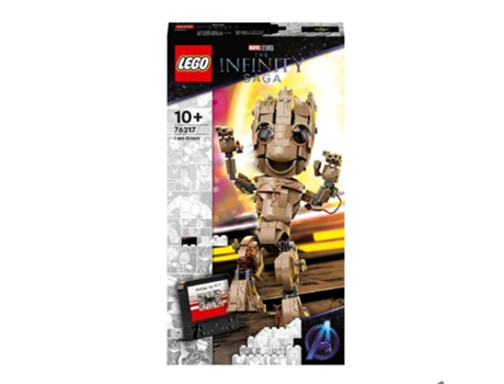 LEGO Marvel Eu Sou O Groot 76217 (Edad Mínima: 10 Años - 476 Piezas)