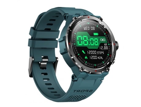 Smartwatch Hm09 HD Pantalla 1 32 pulgadas Bluetooth Llamada Monitoreo de presión arterial de frecuencia cardíaca Verde